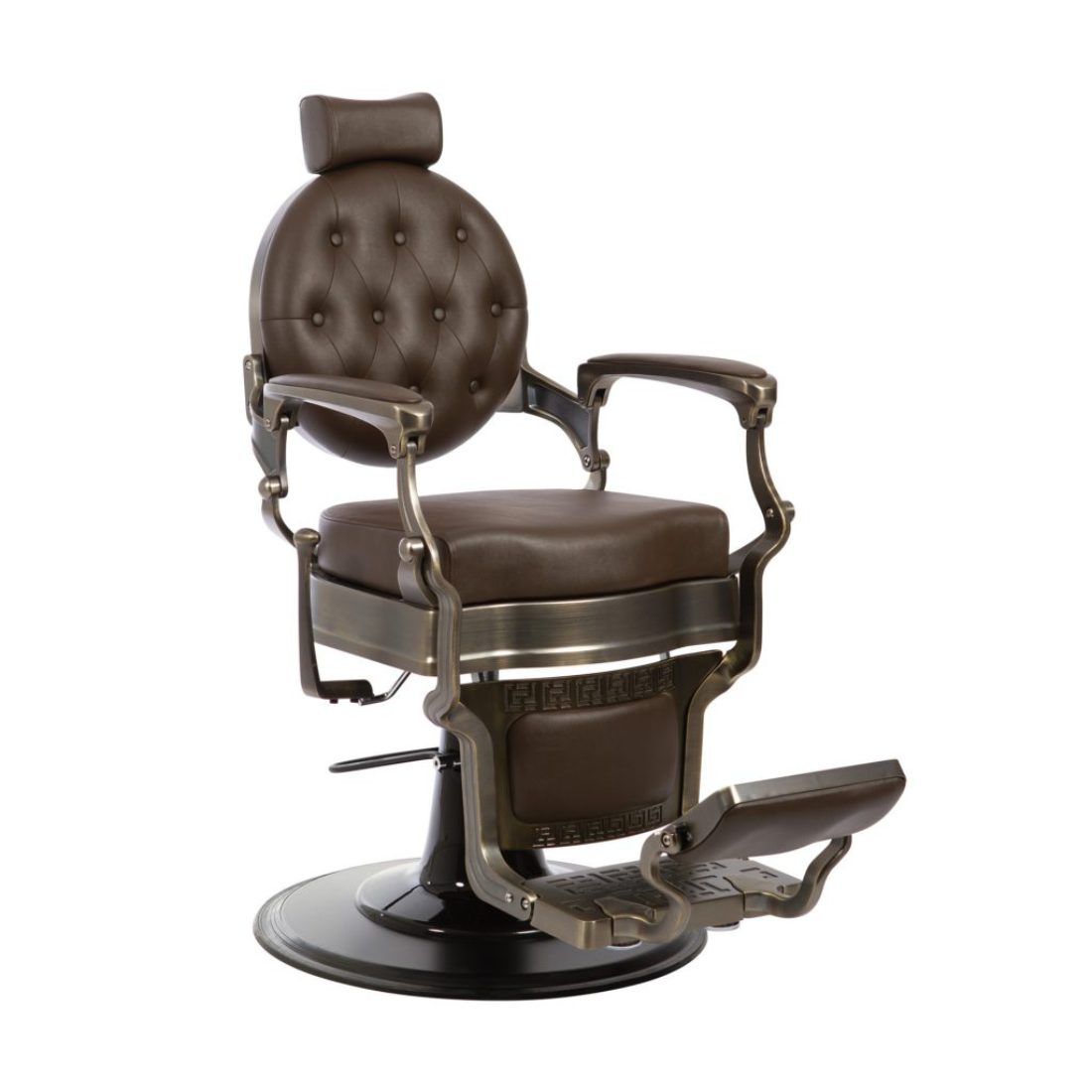 ANTIQUE bronz barber szék/ férfi fodrászszék