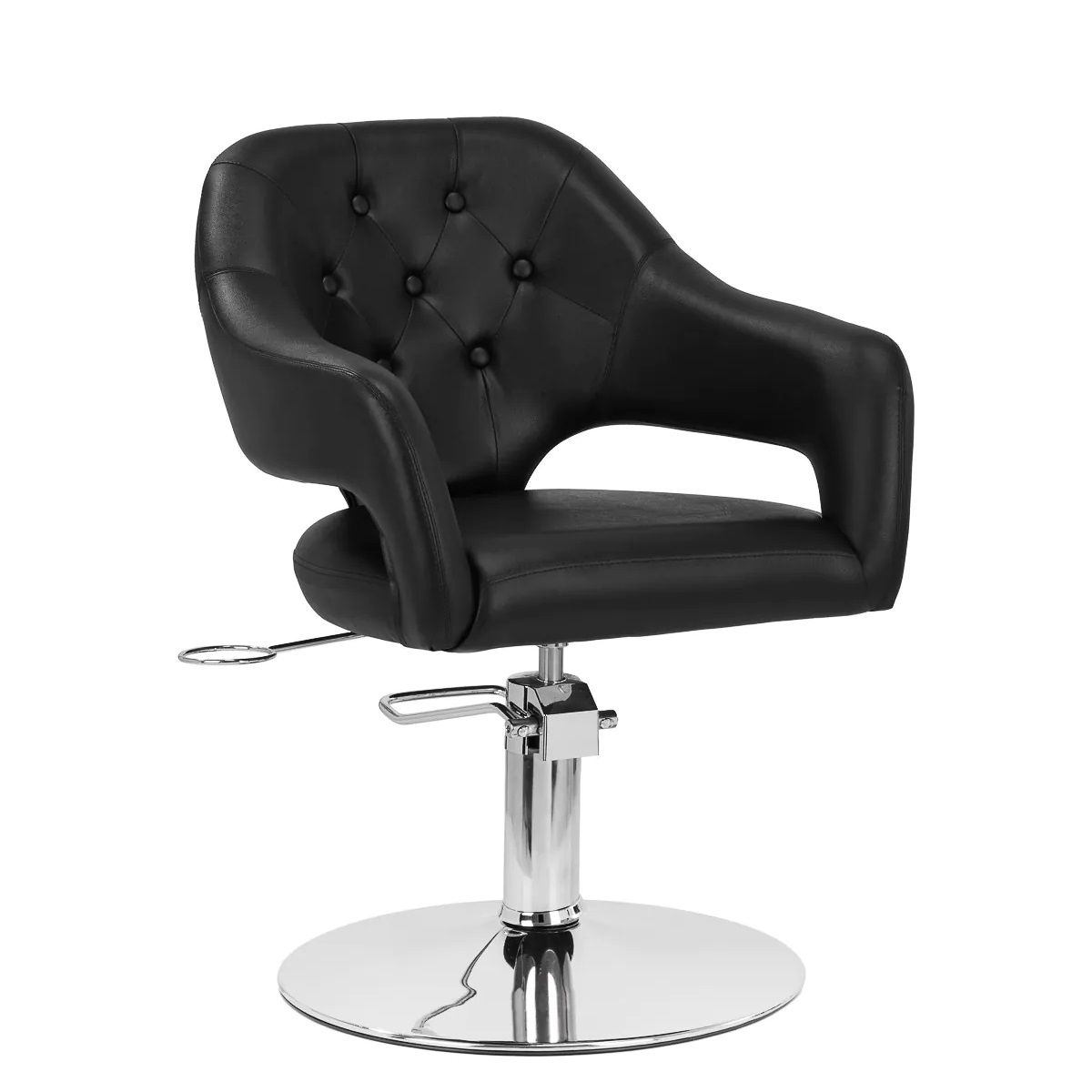 PARMA fekete fodrászszék