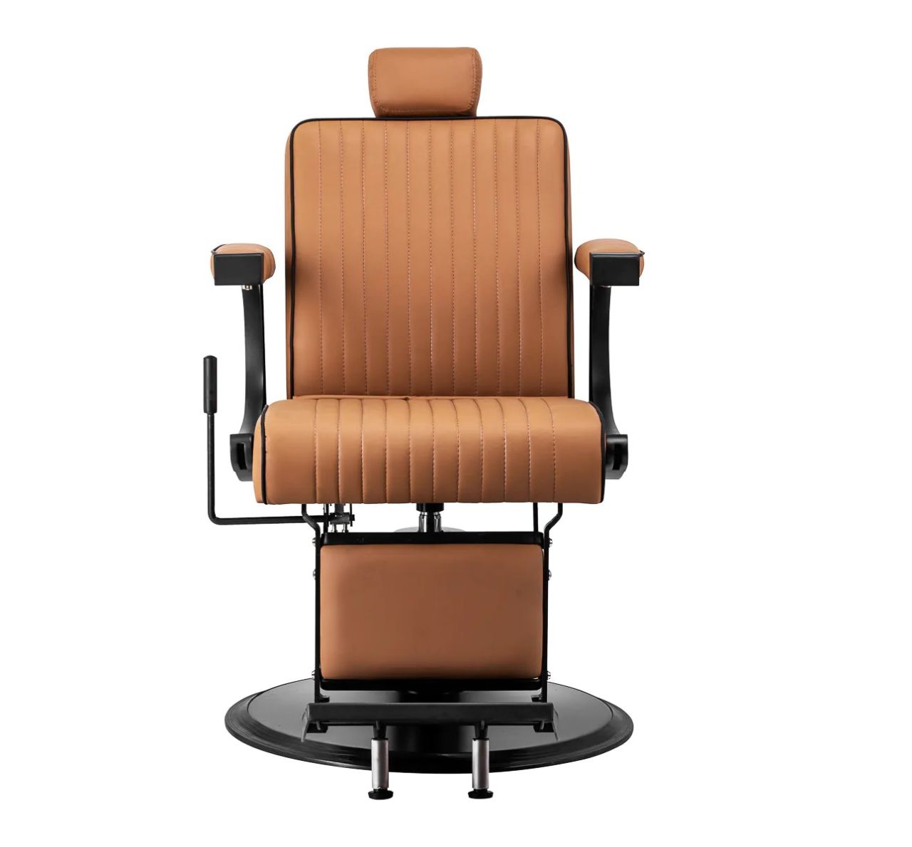 VINCENT barna, matt fekete borbélyszék VINCENT barna, matt fekete borbélyszék