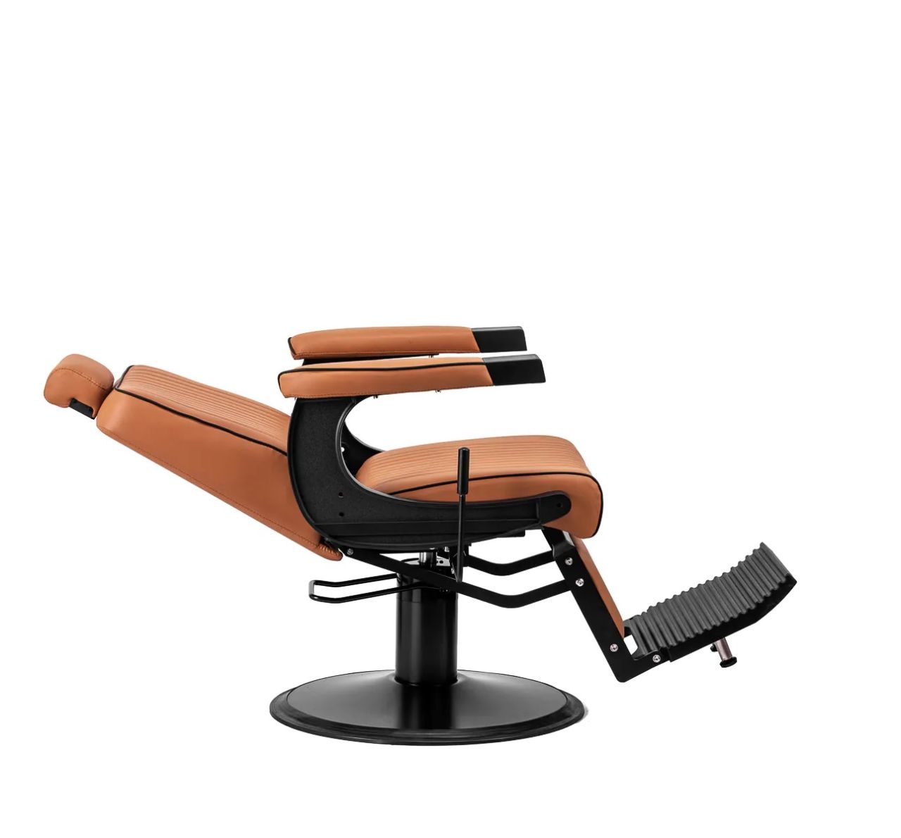 VINCENT barna, matt fekete borbélyszék VINCENT barna, matt fekete borbélyszék