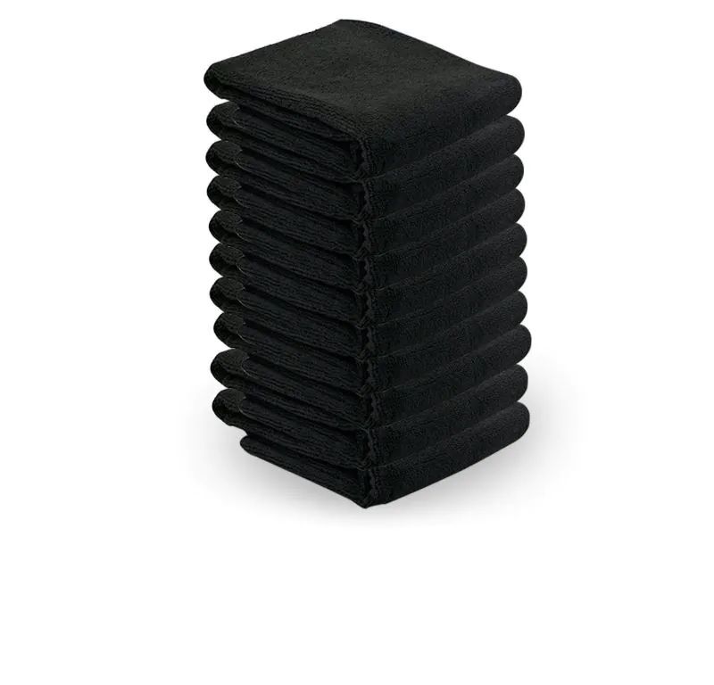Mikroszálas törülköző 73X40CM 10db fehér vagy fekete színben Mikroszálas törülköző 73X40CM 10db fehér vagy fekete színben