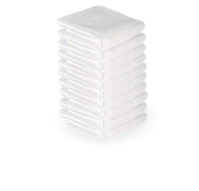 Mikroszálas törülköző 73X40CM 10db fehér vagy fekete színben Mikroszálas törülköző 73X40CM 10db fehér vagy fekete színben