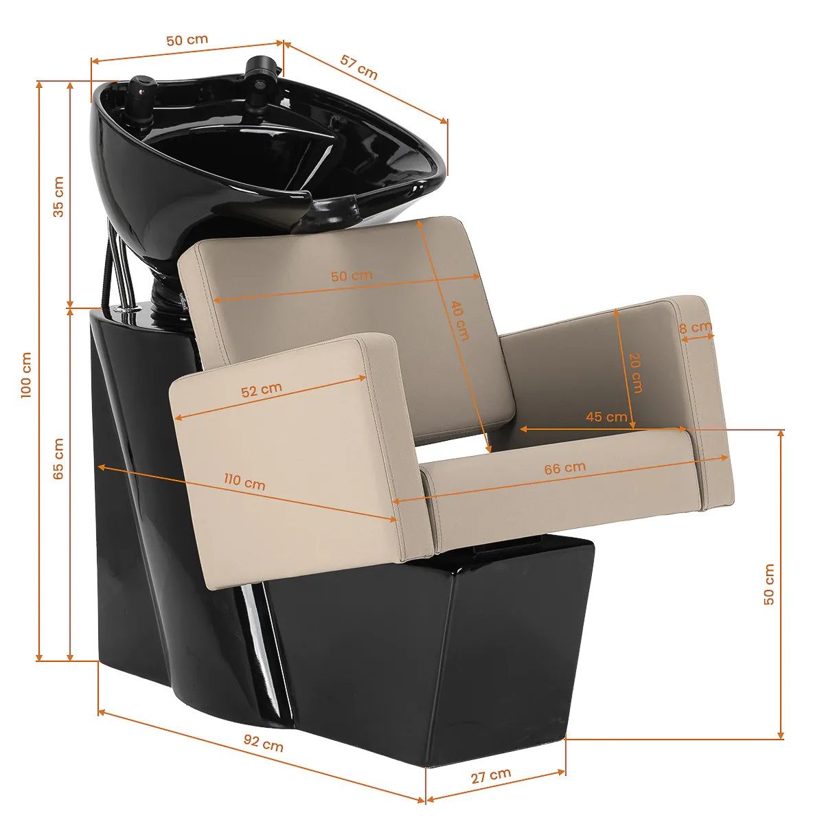 VIKTORIA kerámiatálas fejmosó