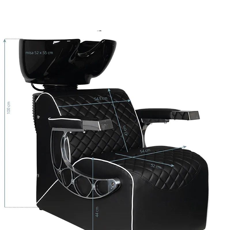 SIMON fekete barber fejmosó