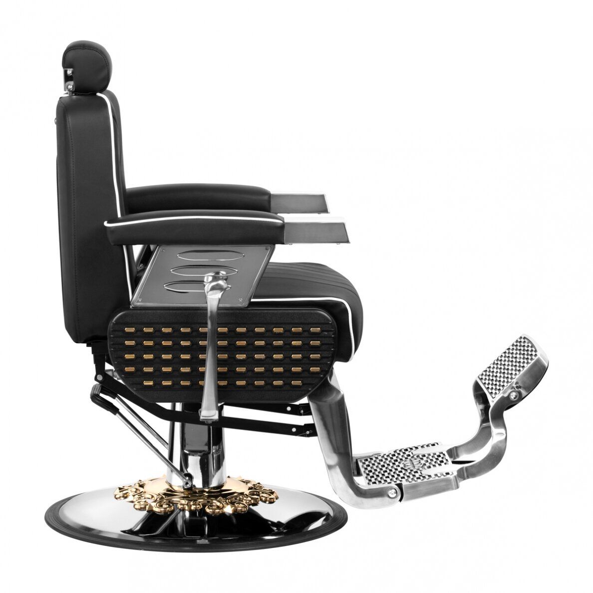 LIVIO fekete arany díszitéssel borbélyszék