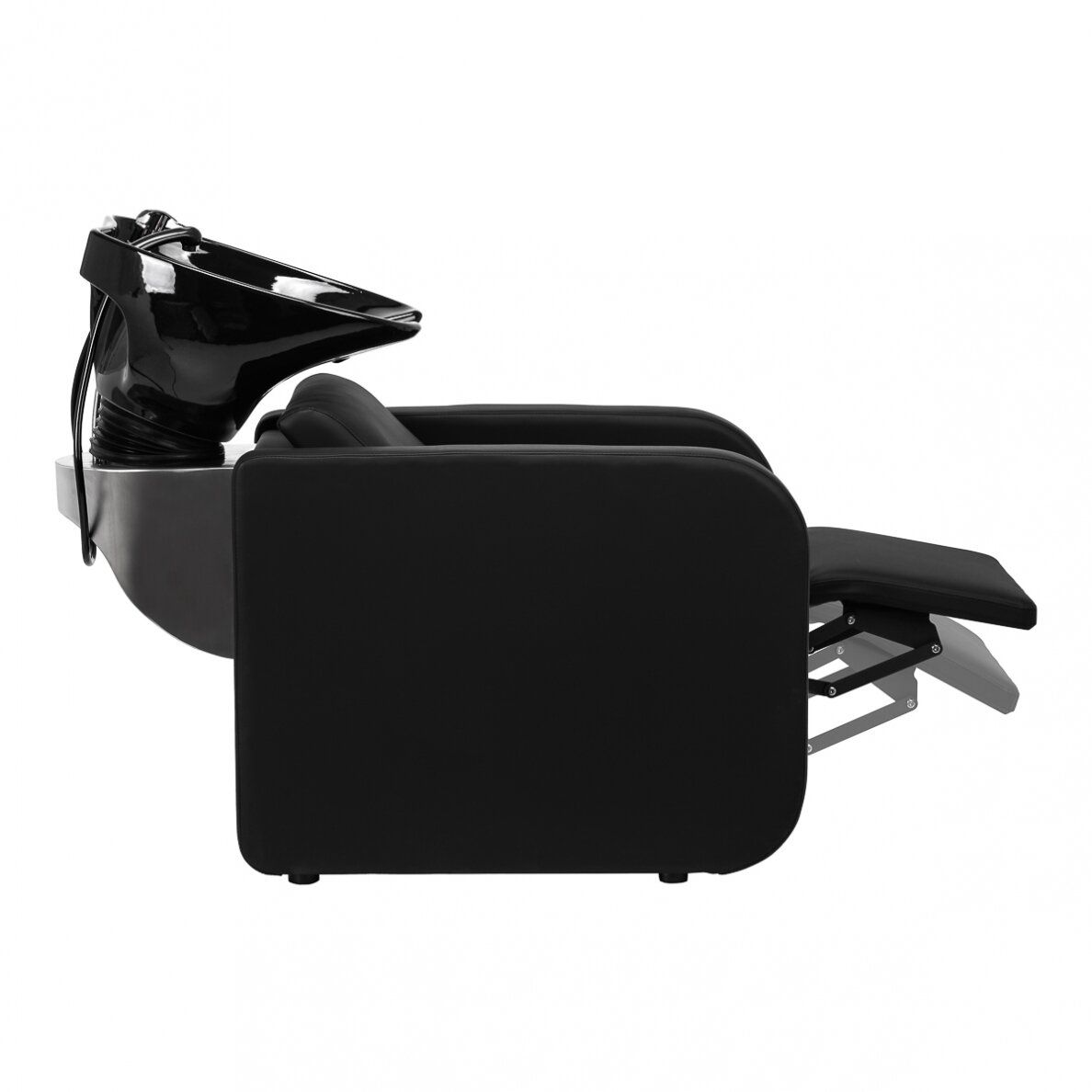 SYLVIA fekete fejmosó elektromos lábemelővel SYLVIA fekete fejmosó elektromos lábemelővel