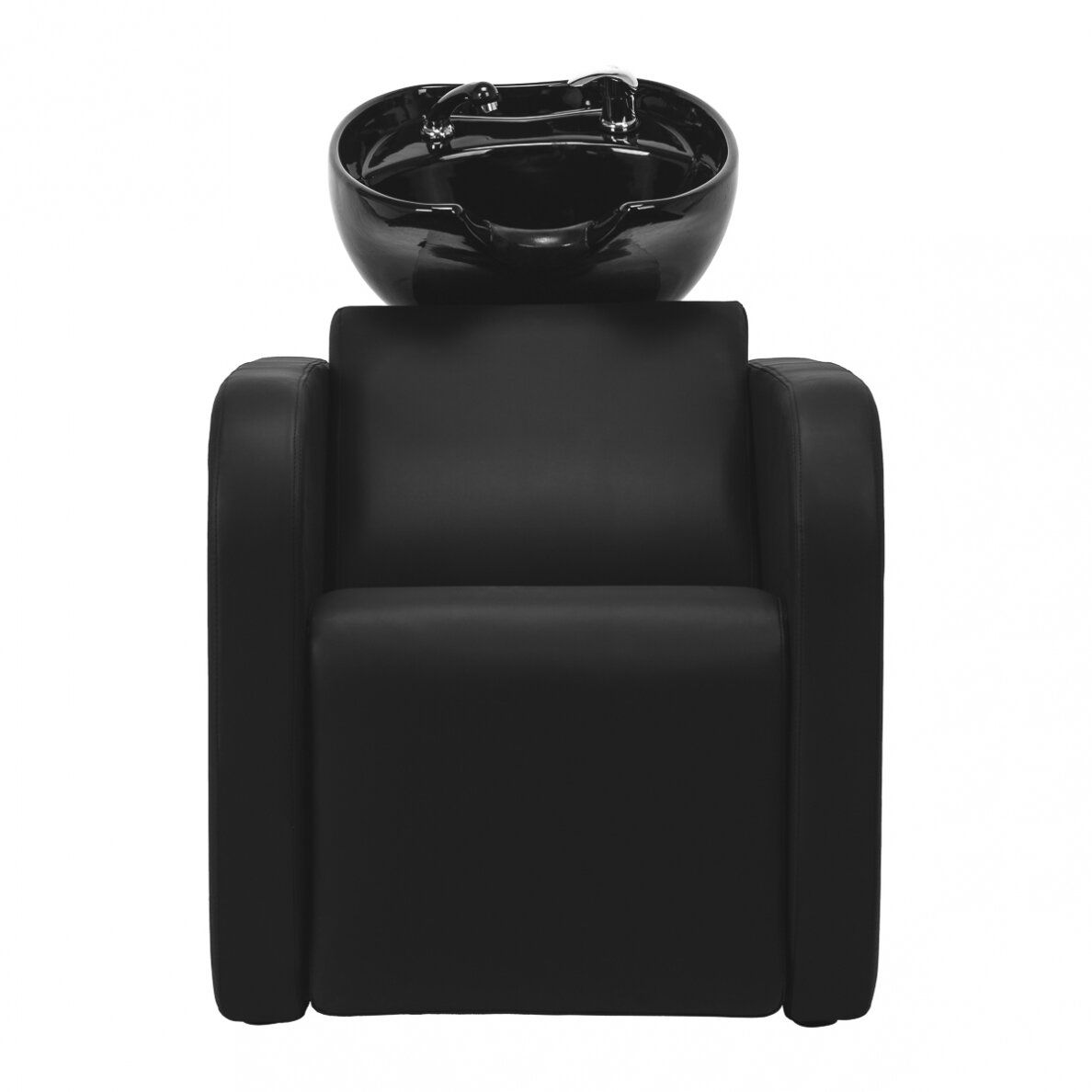 SYLVIA fekete fejmosó elektromos lábemelővel SYLVIA fekete fejmosó elektromos lábemelővel