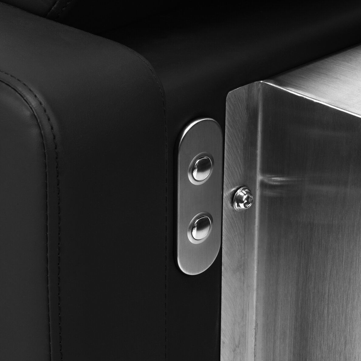 SYLVIA fekete fejmosó elektromos lábemelővel SYLVIA fekete fejmosó elektromos lábemelővel