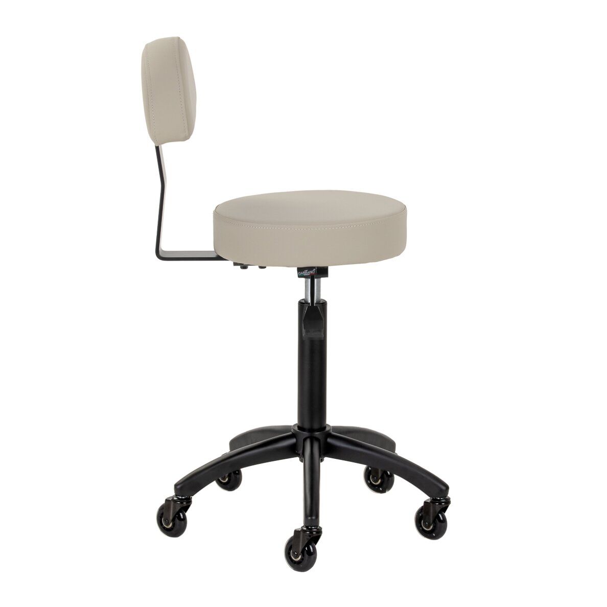 szürke támlás ülőke 