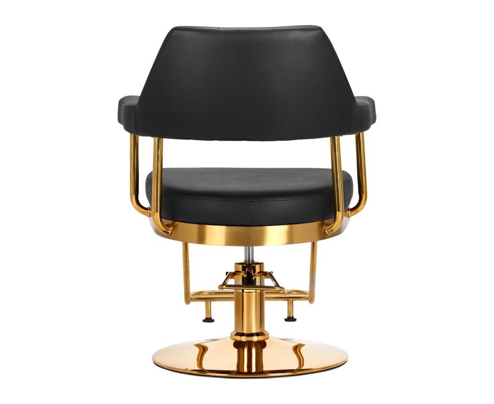 GRANDO fekete hidraulikus fodrászszék