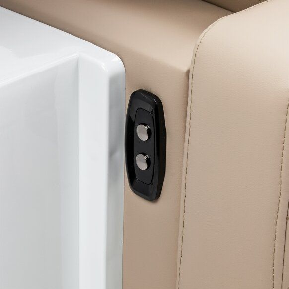 SYLVIA PLUS beige fejmosó elektromos lábemelővel és masszázs funkcióval